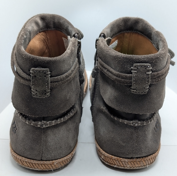 UGG Reid Grey Thunder Bootie Moccasin - Picture 3 of 5